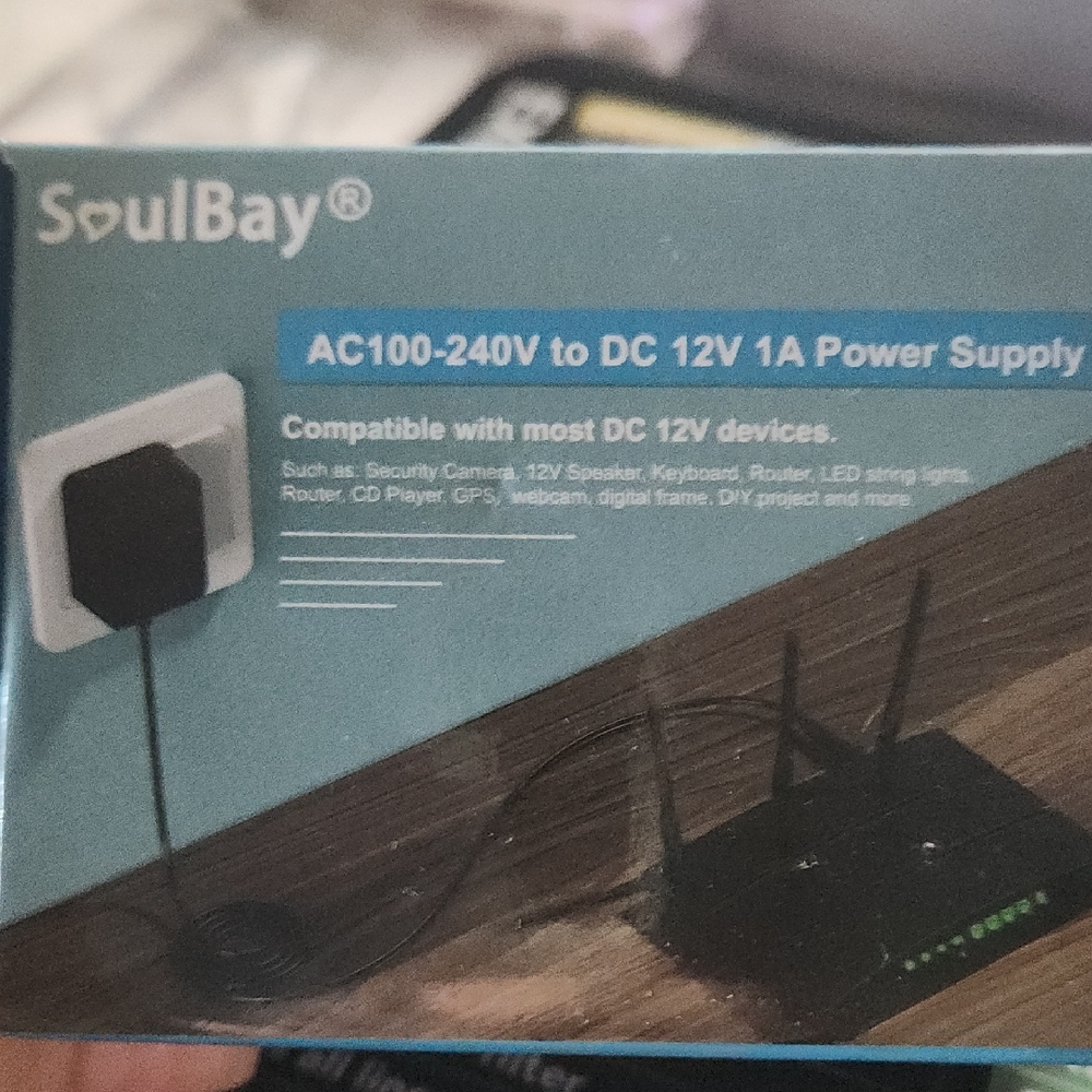 SoulBay AC to DC Power Supply